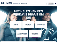 Tablet Screenshot of brunen.nl